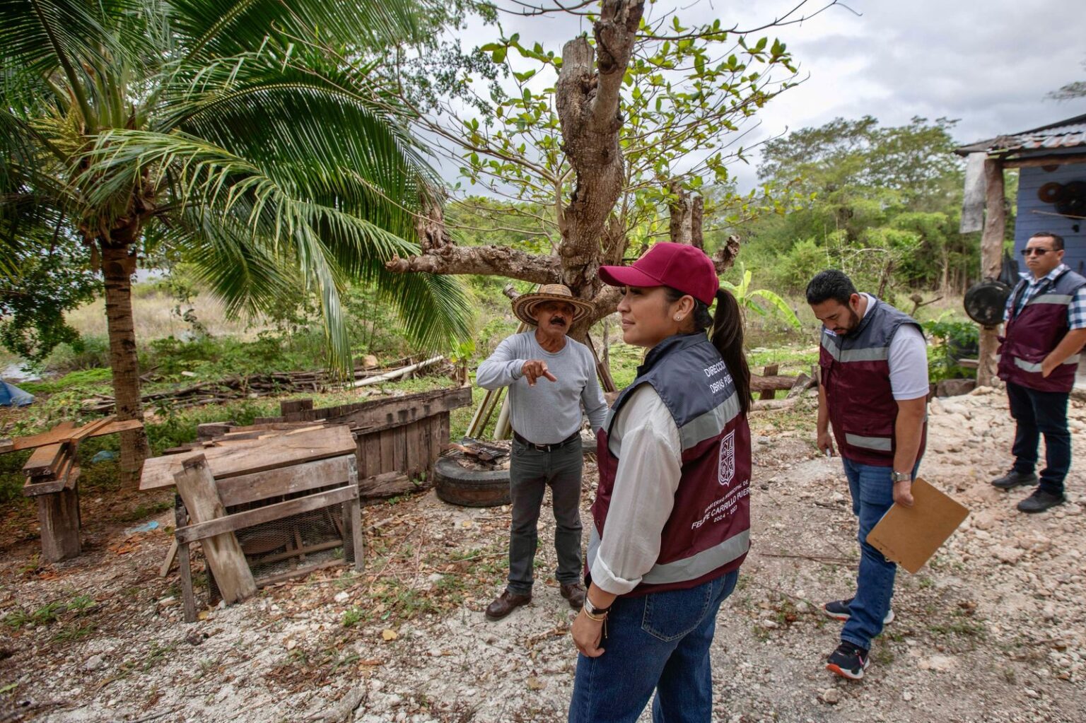 Mary Hernández proyecta nuevas calles para la alcaldía de Noh-Bec