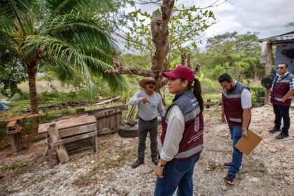 Mary Hernández proyecta nuevas calles para la alcaldía de Noh-Bec