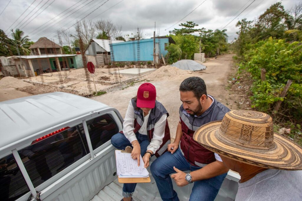 Mary Hernández proyecta nuevas calles para la alcaldía de Noh-Bec
