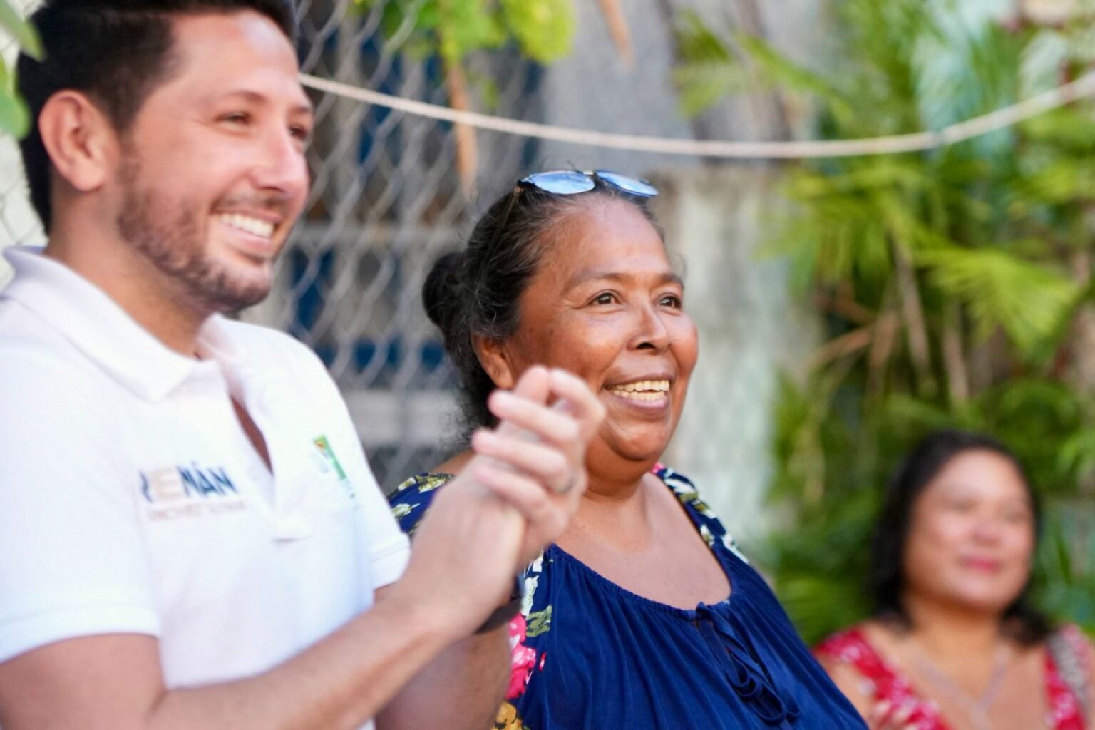 Renán Sánchez destaca inversión histórica en programas sociales 2025 ante la Familia Verde en Villa Otoch