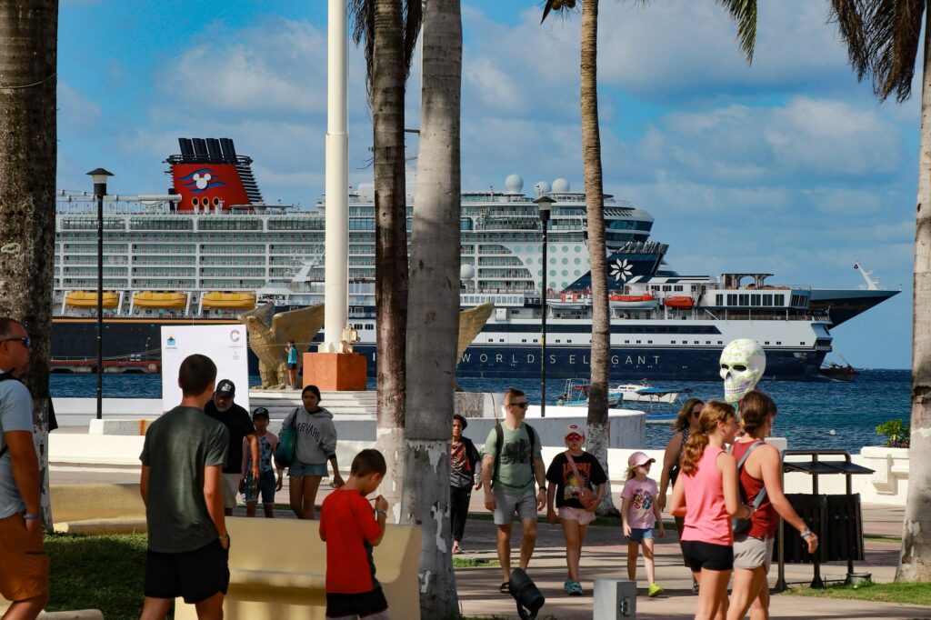 Última semana de vacaciones, Cozumel recibe 20 cruceros