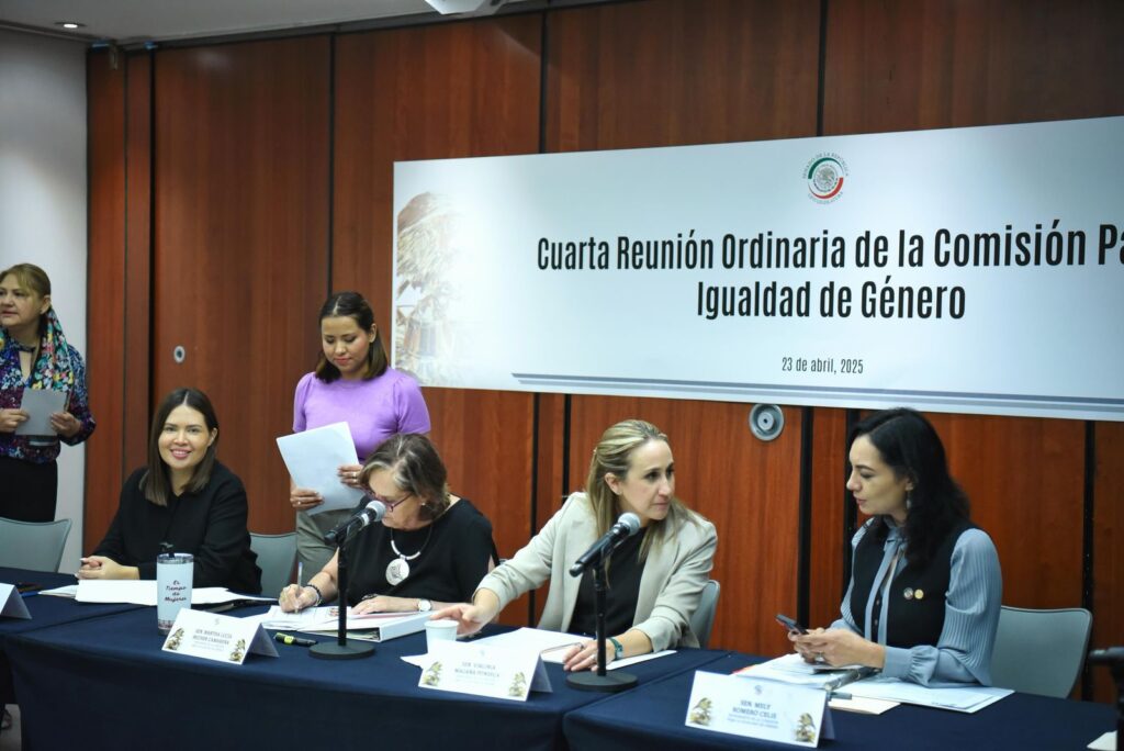 Impulsan acciones afirmativas en igualdad género para todo México, aprueban dictamen de la senadora Anahí González