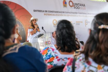 Capacita y entrega Mara Lezama equipamiento para fortalecer turismo comunitario de Maya Ka’an