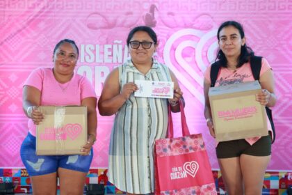 Atenea Gómez Ricalde fortalece el bienestar de las mujeres isleñas con el Programa ‘Isleña de Corazón’