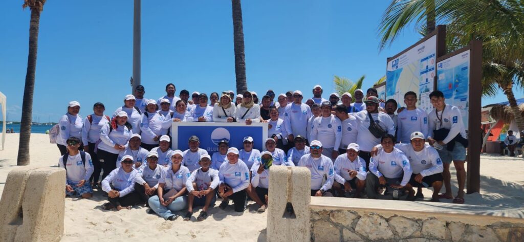 Isla Mujeres aprueba evaluación para obtener por cuarto año consecutivo el distintivo Blue Flag