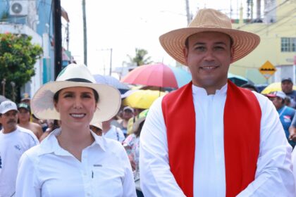 Exitosa representación del Vía Crucis en Isla Mujeres con la participación de más de mil 200 personas