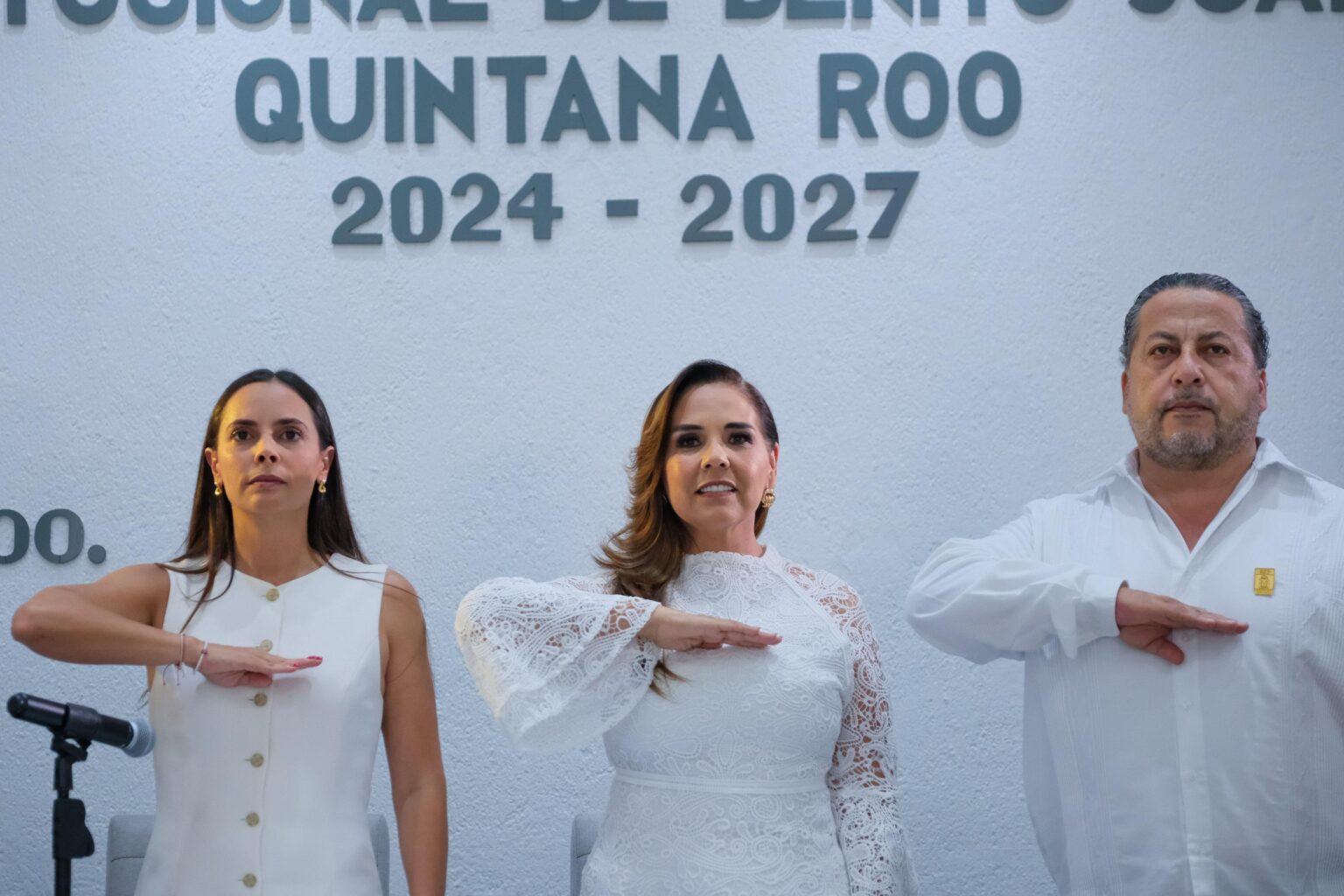 A 55 años de ser un sueño, hoy Cancún late con fuerza en cada corazón cancunense, tiene rumbo y propósito: Mara Lezama