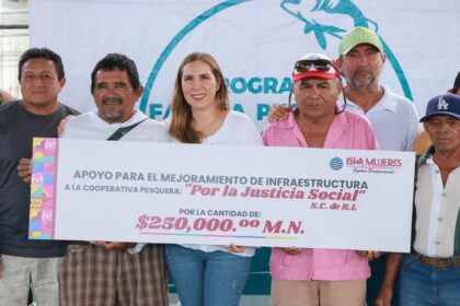 Atenea Gómez encabeza segunda entrega del programa “Familia Pescadora 2025”