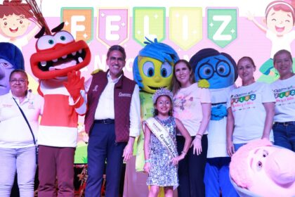 Atenea Gómez Ricalde celebra en grande el Día del Niño y la Niña en la Zona Continental