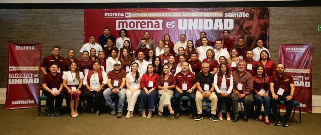 10a Sesión del Consejo Estatal de Morena refuerza la UNIDAD, la CONGRUENCIA y el AVANCE de la TRANSFORMACIÓN en Quintana Roo 