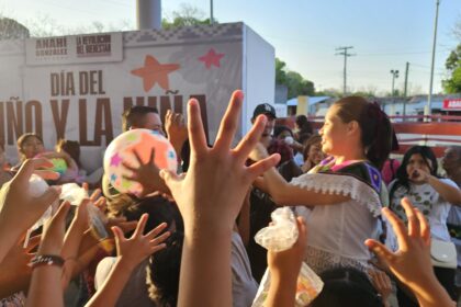 Niñas y niños es lo más esperanzador e importante que tiene México: Anahí González