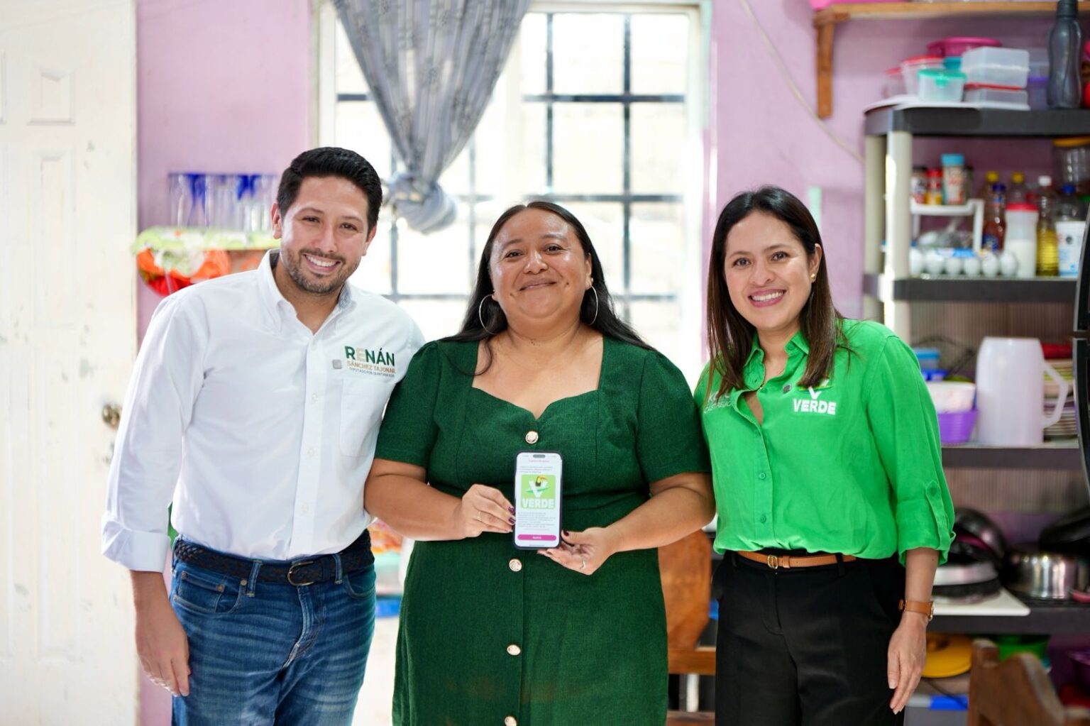 El Partido Verde se fortalece desde sus bases y reconoce a quienes lo han hecho grande: Renán Sánchez Tajonar