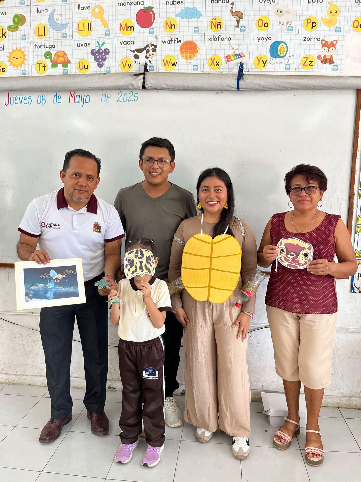 Impulsan concientización sobre cuidado de tortugas marinas en Felipe Carrillo Puerto