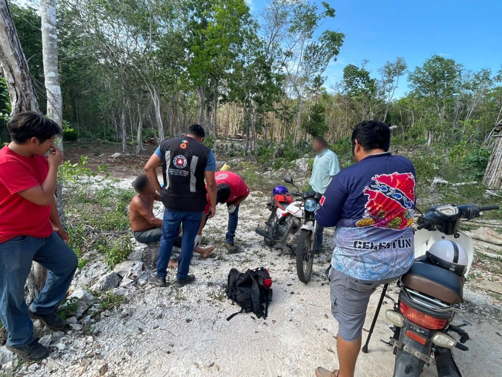 Localizan con vida a masculino extraviado en Chunhuas