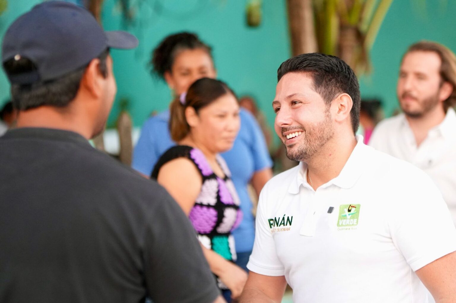 Renán Sánchez Tajonar continúa fortaleciendo a la Familia Verde en Playa del Carmen