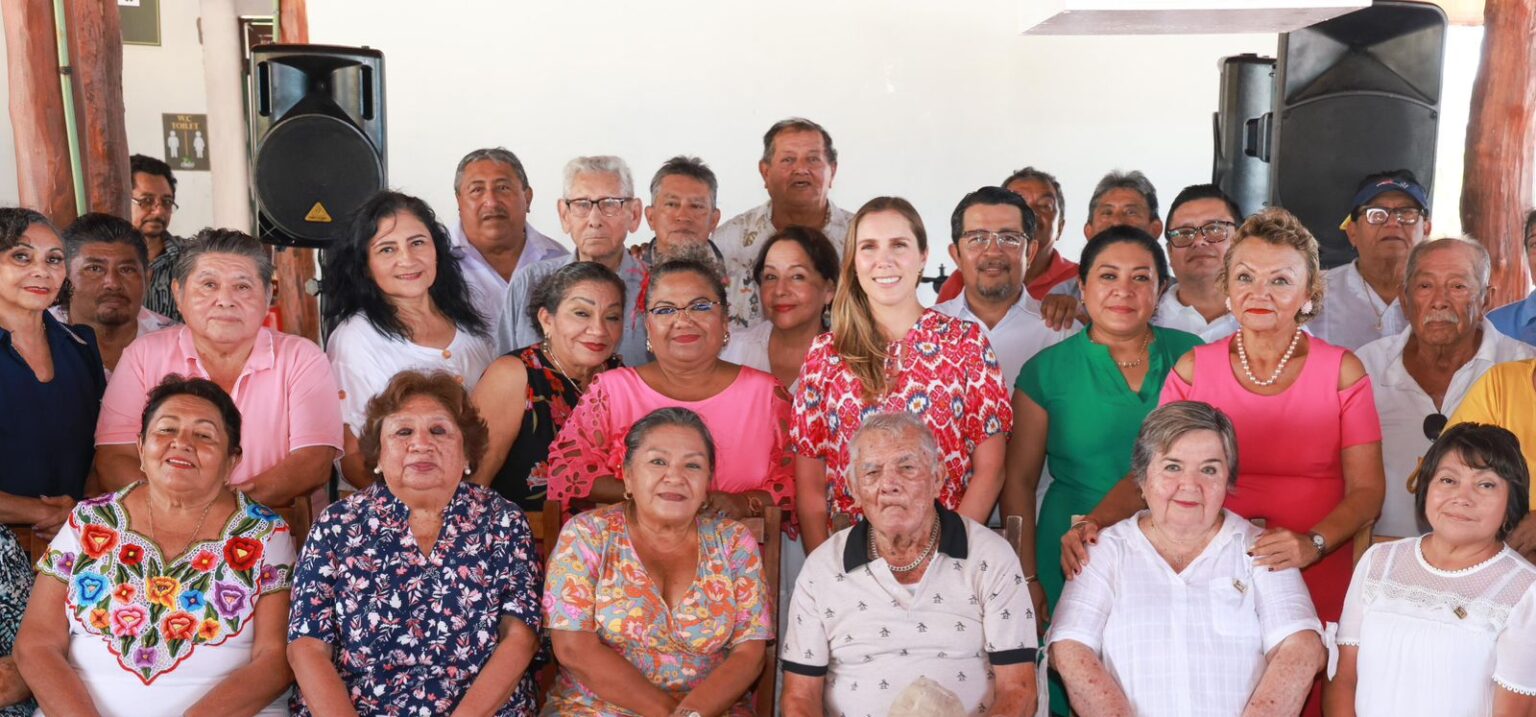 Atenea Gómez Ricalde reconoce legado de maestras y maestros jubilados con emotiva convivencia en Isla Mujeres