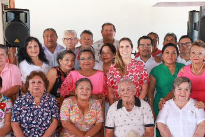 Atenea Gómez Ricalde reconoce legado de maestras y maestros jubilados con emotiva convivencia en Isla Mujeres