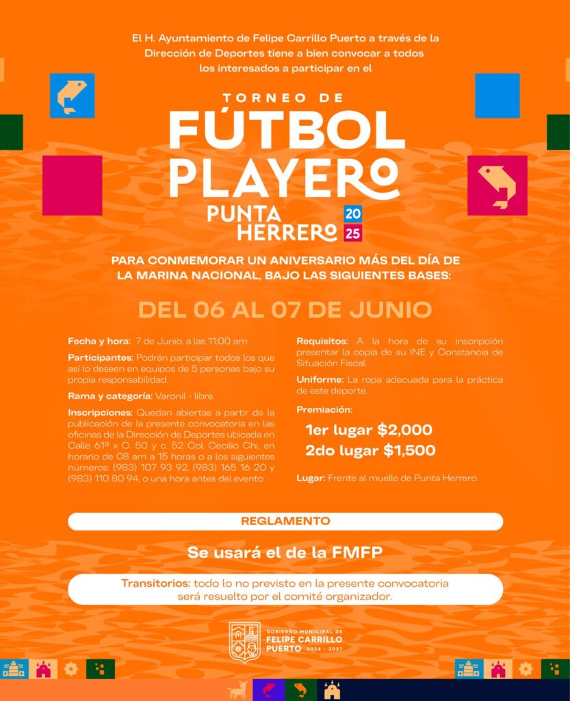 Conmemorará Felipe Carrillo Puerto el Día de la Marina con cinco magnos eventos, anuncia Mary Hernández