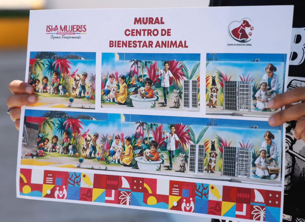 Atenea Gómez Ricalde anuncia mural ganador para el Centro de Bienestar Animal
