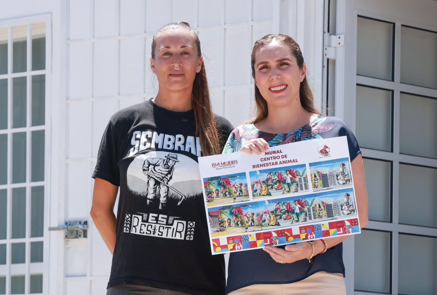 Atenea Gómez Ricalde anuncia mural ganador para el Centro de Bienestar Animal