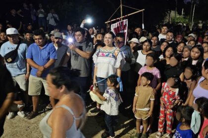 Cientos de familias disfrutaron las celebraciones de San Bernardino en X-Yatil: Anahí González