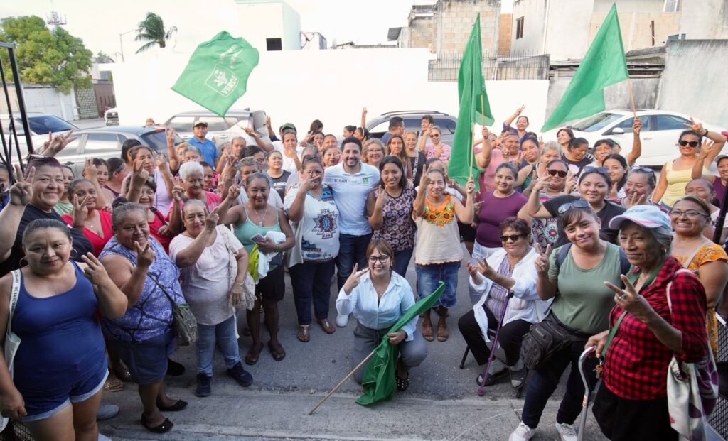 Renán Sánchez Tajonar fortalece el vínculo ciudadano con vecinas y vecinos de la SM 101 en Cancún