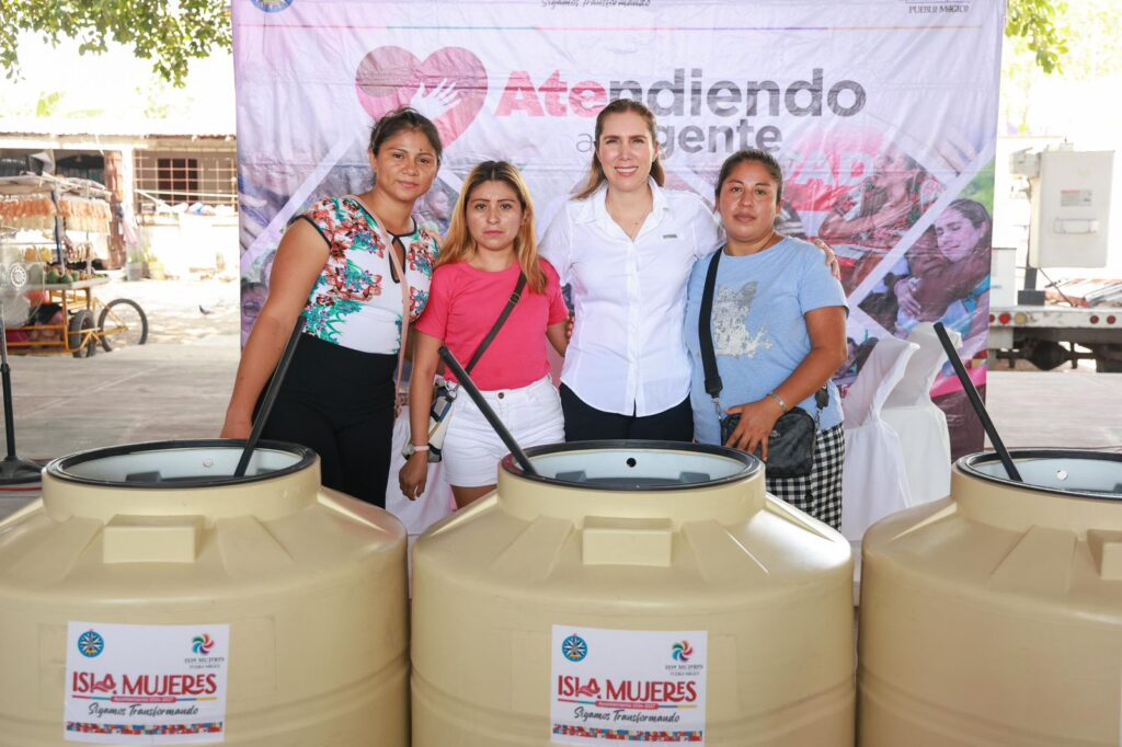 Atenea Gómez Ricalde acerca servicios y atención directa a familias de la Zona Continental con las audiencias públicas