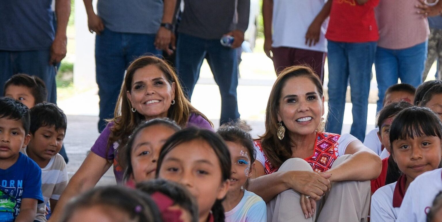 Mara y Vero Lezama llevan alegría, sonrisas y diversión a niñas y niños de Nuevo Canaán