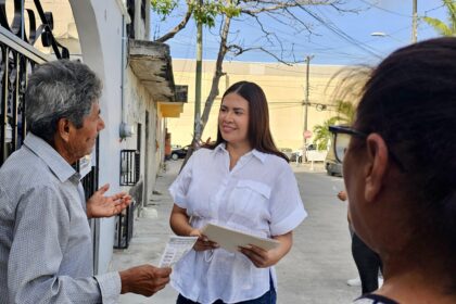 Invita Anahí González a ciudadanos a ejercer su derecho al voto y renovar el Poder Judicial Federal