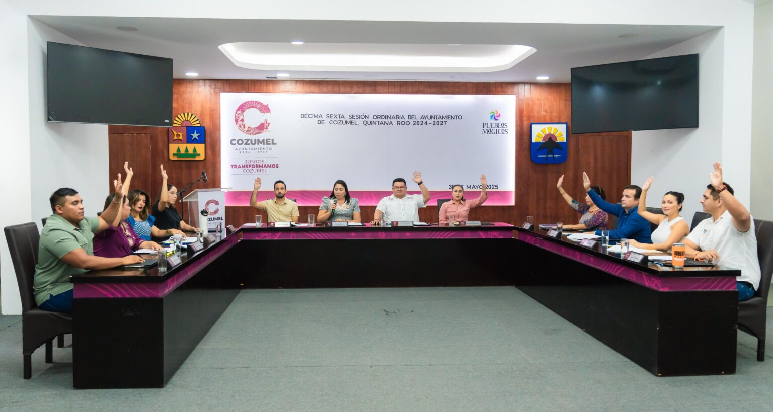 Cabildo aprueba la donación de predio al Sindicato de Trabajadores del Ayuntamiento de Cozumel