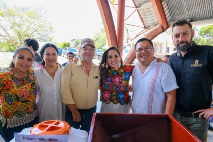 Entrega Mara Lezama maquinaria y silos herméticos a productores de maíz de Felipe Carrillo Puerto, José María Morelos, Bacalar y Othón P. Blanco