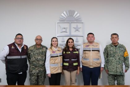 Atenea Gómez Ricalde fortalece la coordinación en esta temporada de huracanes