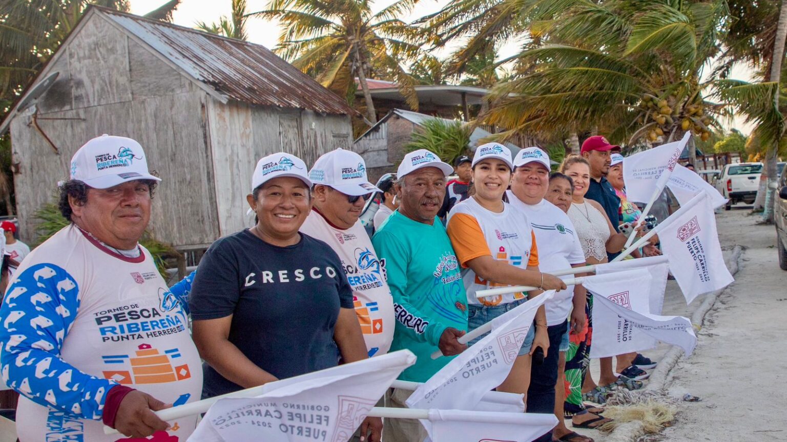 Inicia torneo de pesca Ribereña en Punta Herrero
