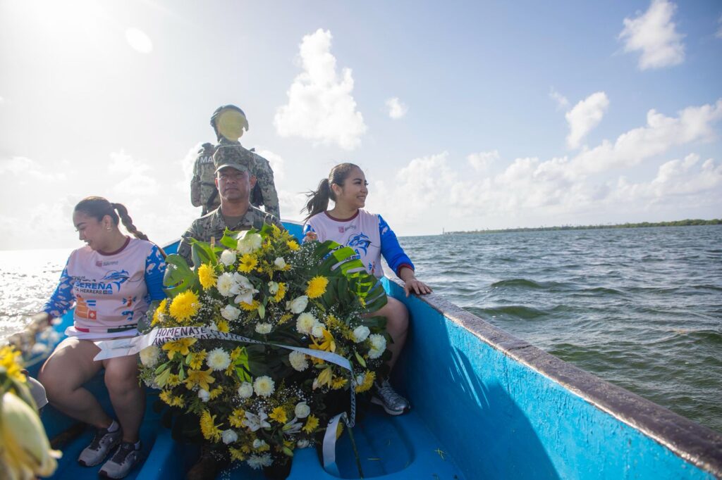 Conmemoran día de la Marina Nacional en Felipe Carrillo Puerto