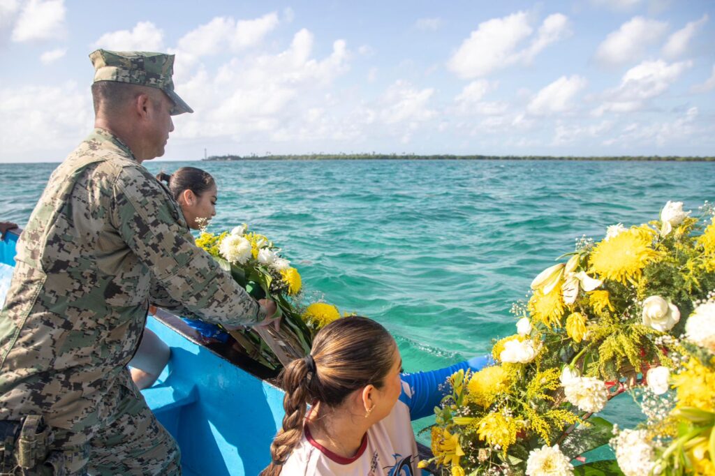 Conmemoran día de la Marina Nacional en Felipe Carrillo Puerto
