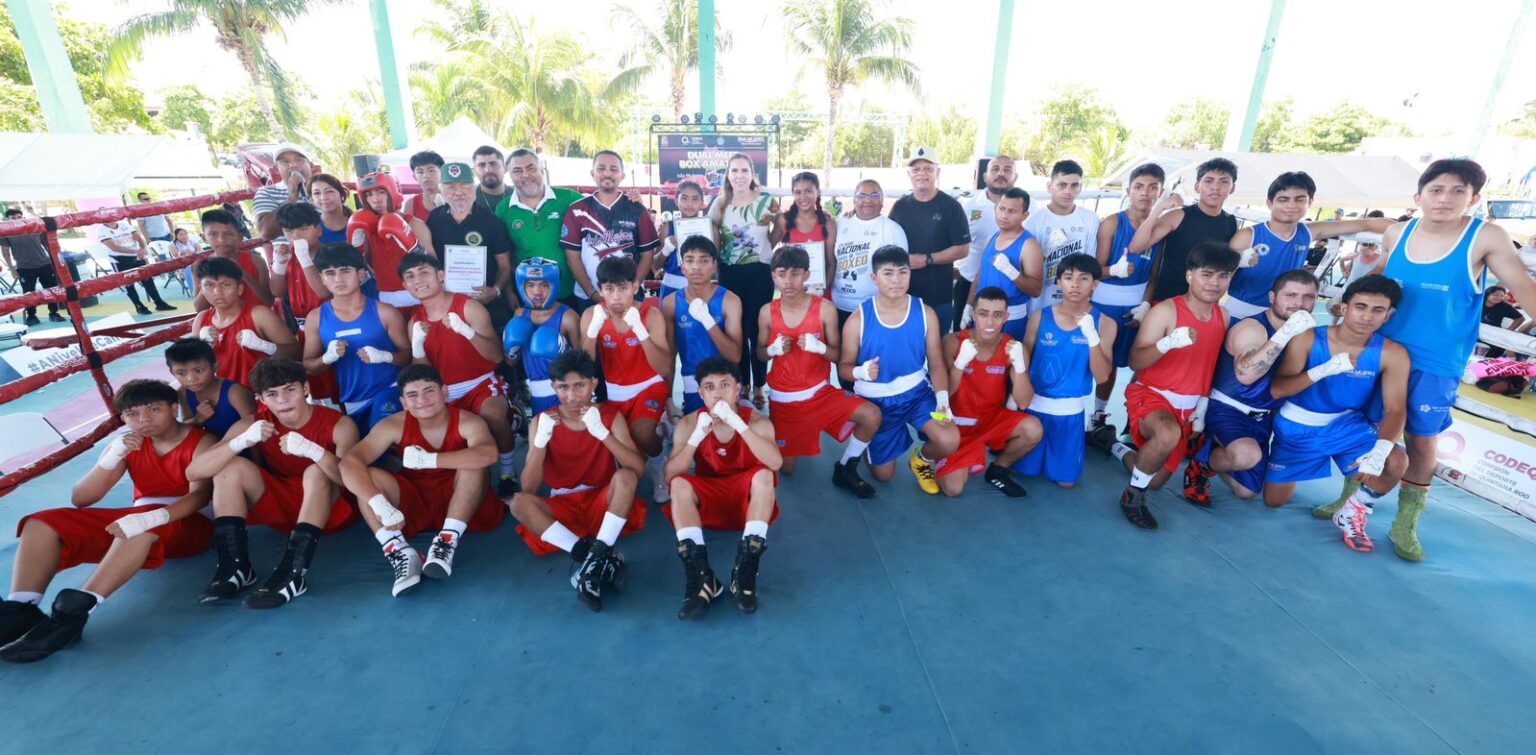 Éxito rotundo en el Primer Dual Meet de Box Amateur en Isla Mujeres