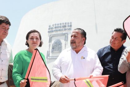 Inician trabajos para reinstalar símbolos históricos en el Congreso del Pueblo
