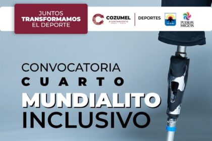 Promueve Gobierno de Cozumel la inclusión a través del Mundialito inclusivo de futbol 2025