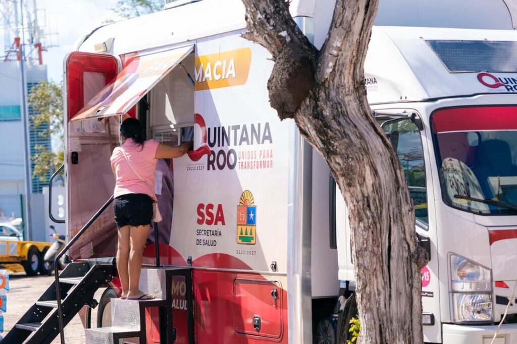 Servicios Móviles de Atención Médica continúan en Cozumel