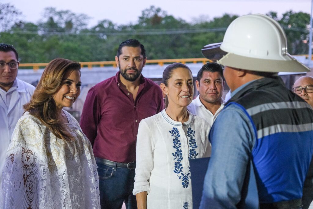 Recorre Claudia Sheinbaum y Mara Lezama nuevo Hospital General de FCP, en el corazón de la Zona Maya
