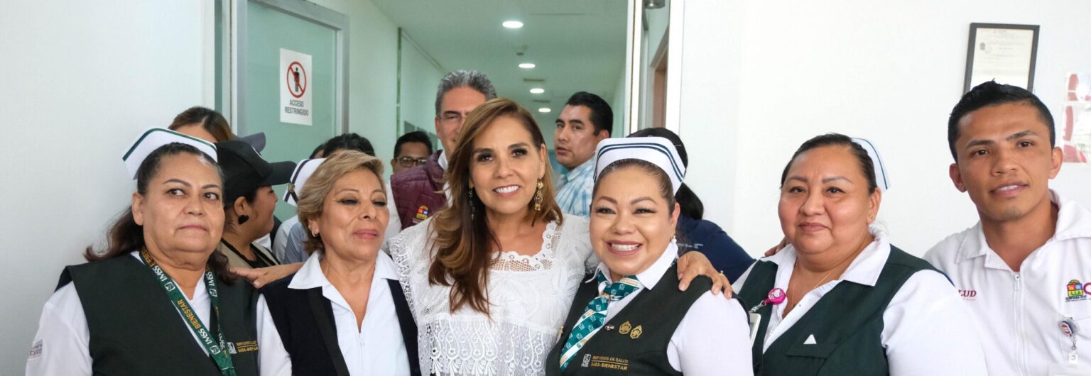 Supervisa Mara Lezama funcionamiento de nuevo mastógrafo digital y el tomógrafo de última generación en Hospital General de Playa del Carmen