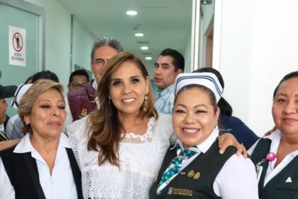 Supervisa Mara Lezama funcionamiento de nuevo mastógrafo digital y el tomógrafo de última generación en Hospital General de Playa del Carmen