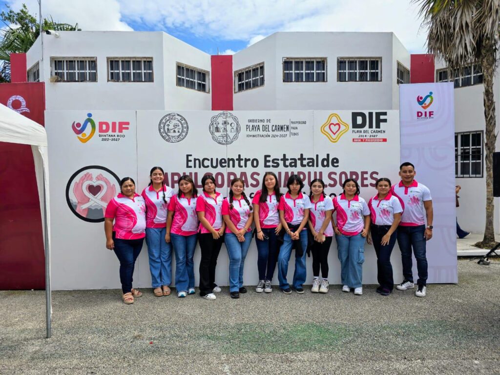 Infancias de Felipe Carrillo Puerto participan en la toma de protesta de los “Capitanes de la Transformación 2025”