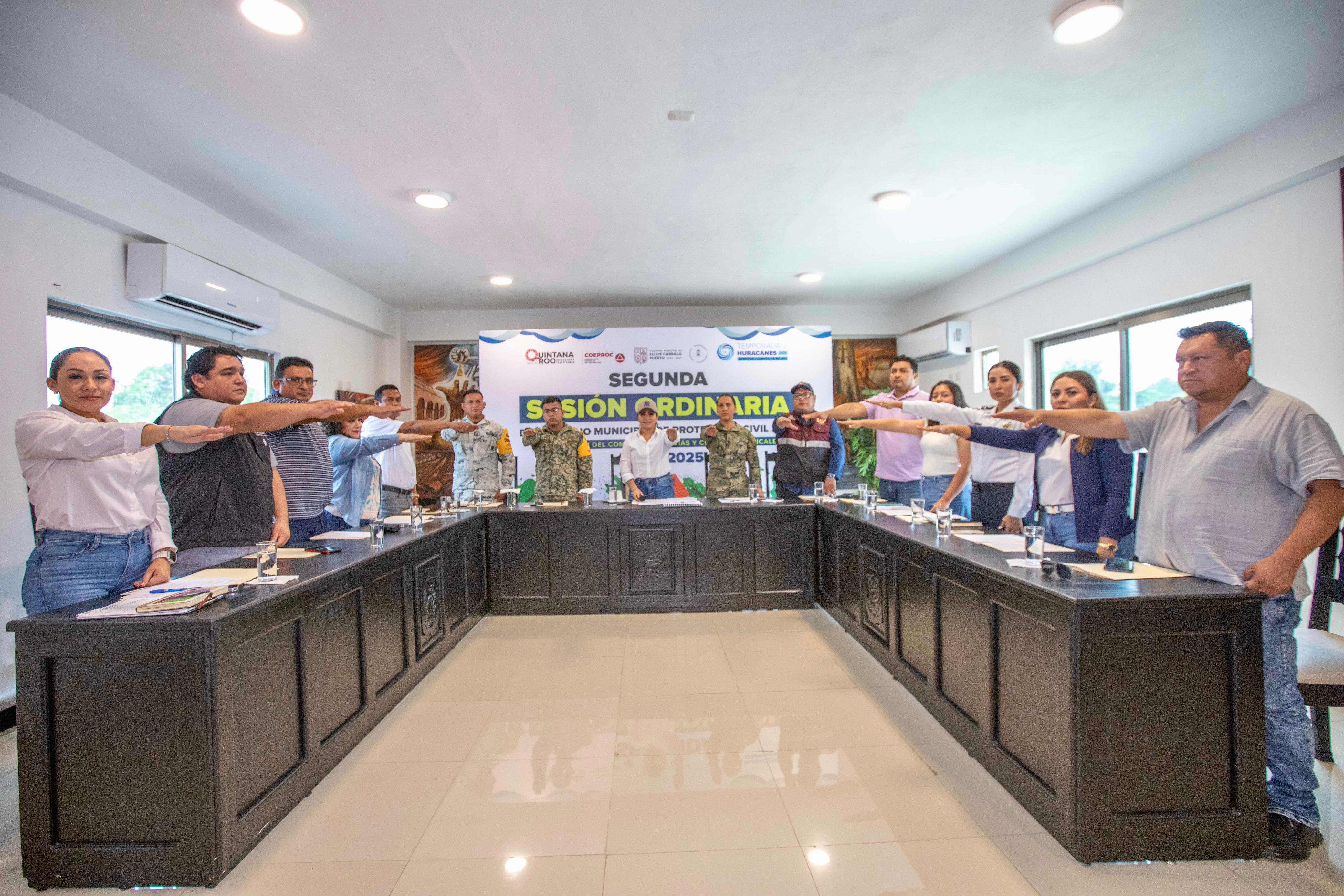 Felipe Carrillo Puerto instala comité para lluvias y ciclones tropicales temporada 2025