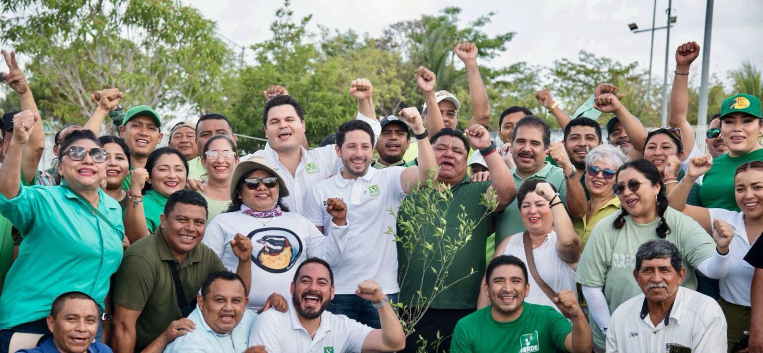 En el Día del Árbol, Renán Sánchez Tajonar reafirma compromiso del Partido Verde con la reforestación en Quintana Roo