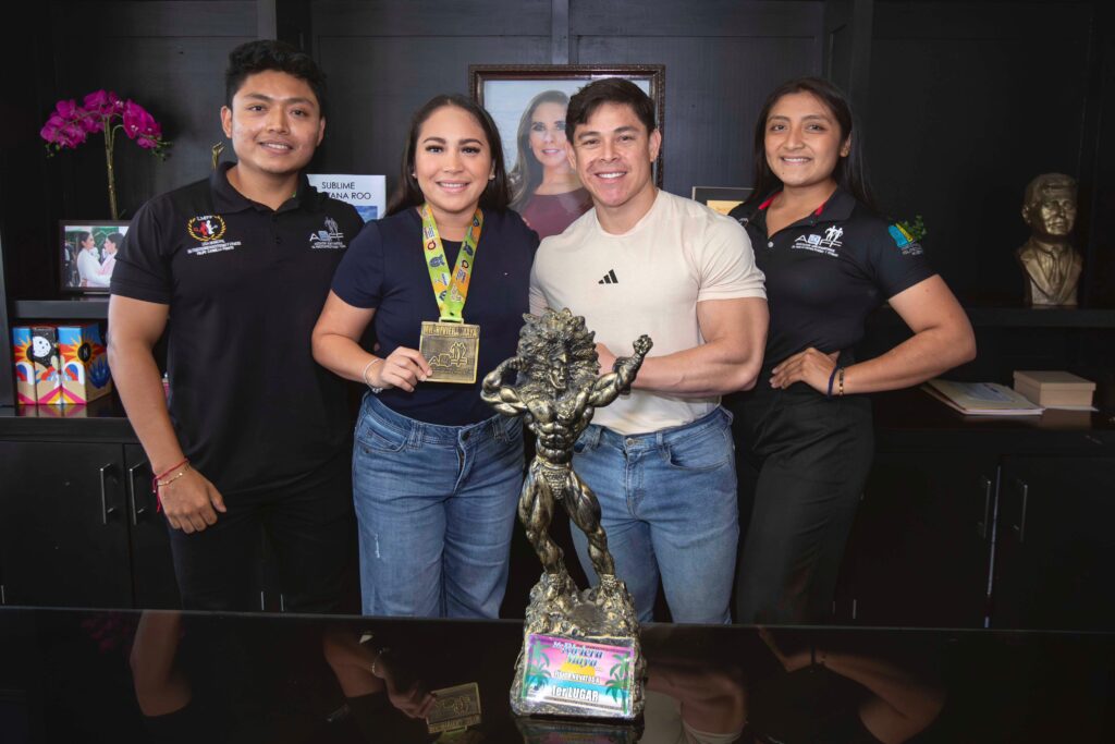 Mary Hernández impulsa el fisicoculturismo en Felipe Carrillo Puerto