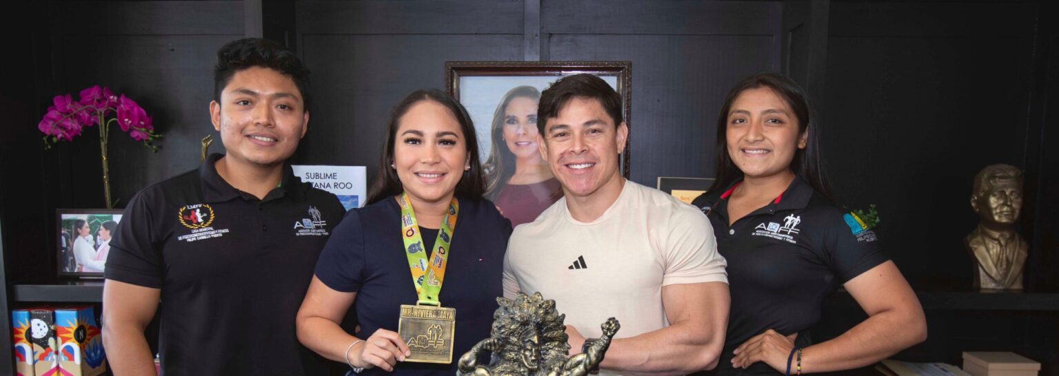 Mary Hernández impulsa el fisicoculturismo en Felipe Carrillo Puerto