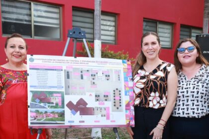 Atenea Gómez Ricalde inicia construcción del Centro de Control y Prevención contra la Diabetes en Isla Mujeres