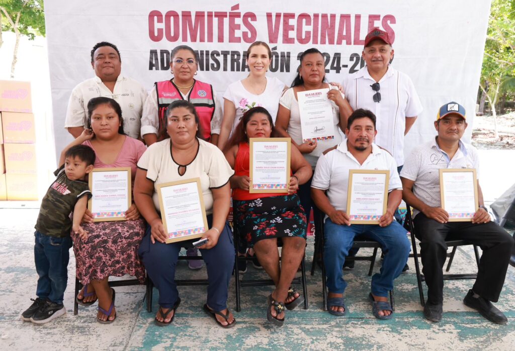 Gobierno de Isla Mujeres instala Comités Vecinales en Zona Agrícola y el poblado de Francisco May