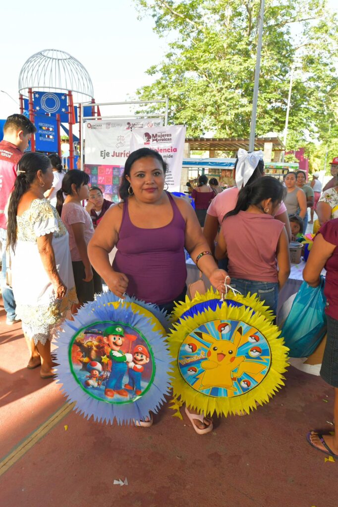 Continúa su paso la caravana de Mujeres Heroicas: hoy llegó la cuarta jornada del programa a Tepich